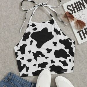 Cow Print top